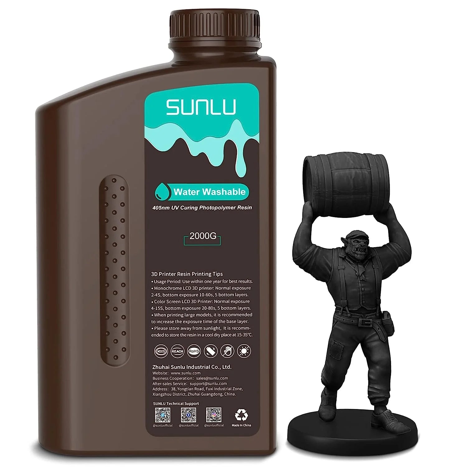 [Get 5 for the Price of 4] 1000g Standard Resin, Water-wash Standard Resin and Standard Plus Resin